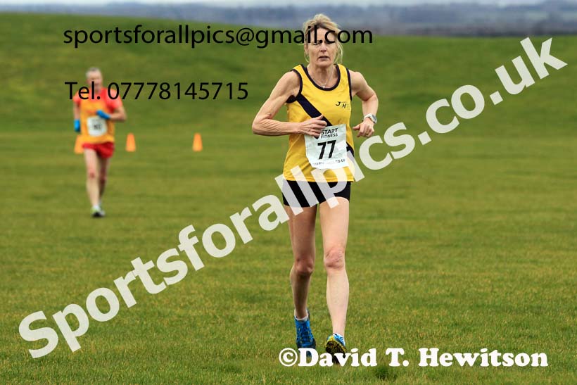 Womens 35+ and Mens 65+ 2023 NEMAA Cross Country, Croft Circuit, North Yorkshire. Photo: David T. Hewitson/Sports for All Pics